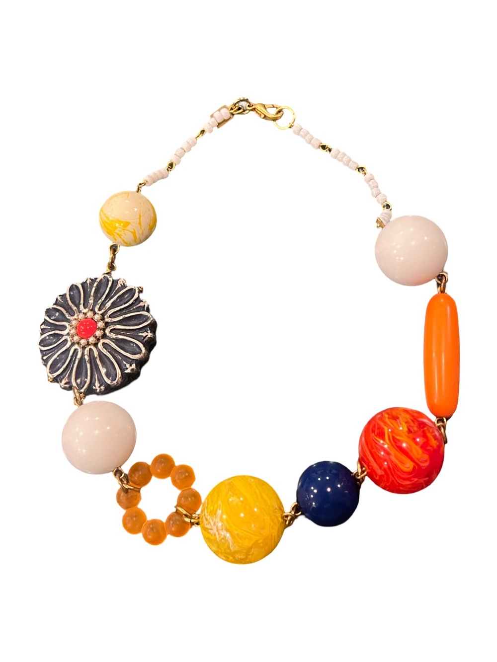 John Wind gum ball choker necklace